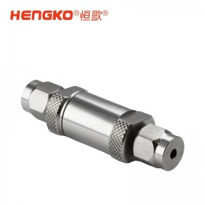 二次配潔凈管道氮氣過濾器_0.003μm超純氣體過濾器