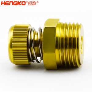 廠家批發HSD型可調節青銅消聲消音器多規格耐高溫消音降噪，用于電磁閥氣動靜音器接頭