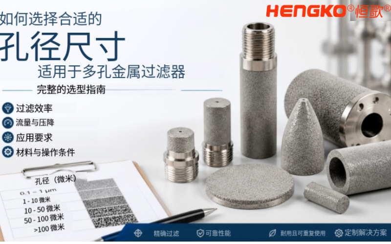 如何選擇多孔金屬過濾器的孔徑大?。浚üこ處熍c采購員完整指南）！