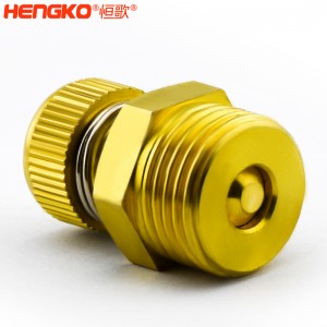 廠家批發HSD型可調節青銅消聲消音器多規格耐高溫消音降噪，用于電磁閥氣動靜音器接頭