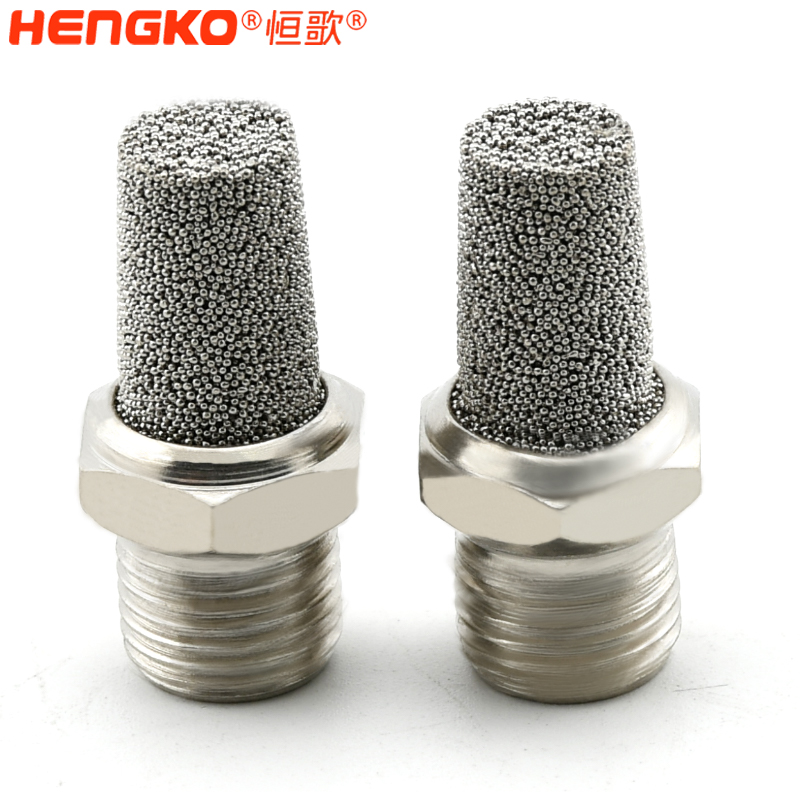 HBSL-SSA 錐形氣動燒結(jié)不銹鋼消音器 閥門排氣以降低噪音水平 Featured Image