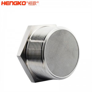 恒歌不銹鋼絲網(wǎng)濾芯燒結(jié)網(wǎng)消聲器消音器耐熱排氣均勻,應用于排風管消音