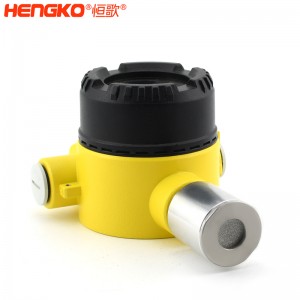 數(shù)顯316L不銹鋼氣體傳感器外殼防水防塵壁掛式工業(yè)氣體傳感器，用于天然氣廠