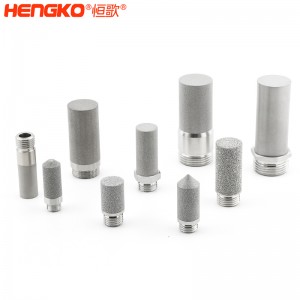 廠家來圖定制粉末燒結316L不銹鋼過濾器濾芯防塵耐腐蝕，用于化工制藥