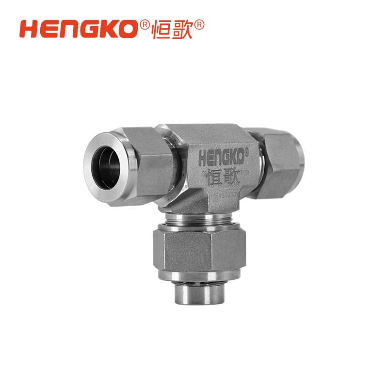 卡套式T型氣體過濾器316L不銹鋼高壓高精度過濾閥三通過濾器 Featured Image